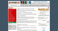 Desktop Screenshot of finanze.net