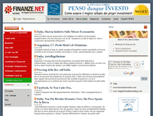 Tablet Screenshot of finanze.net